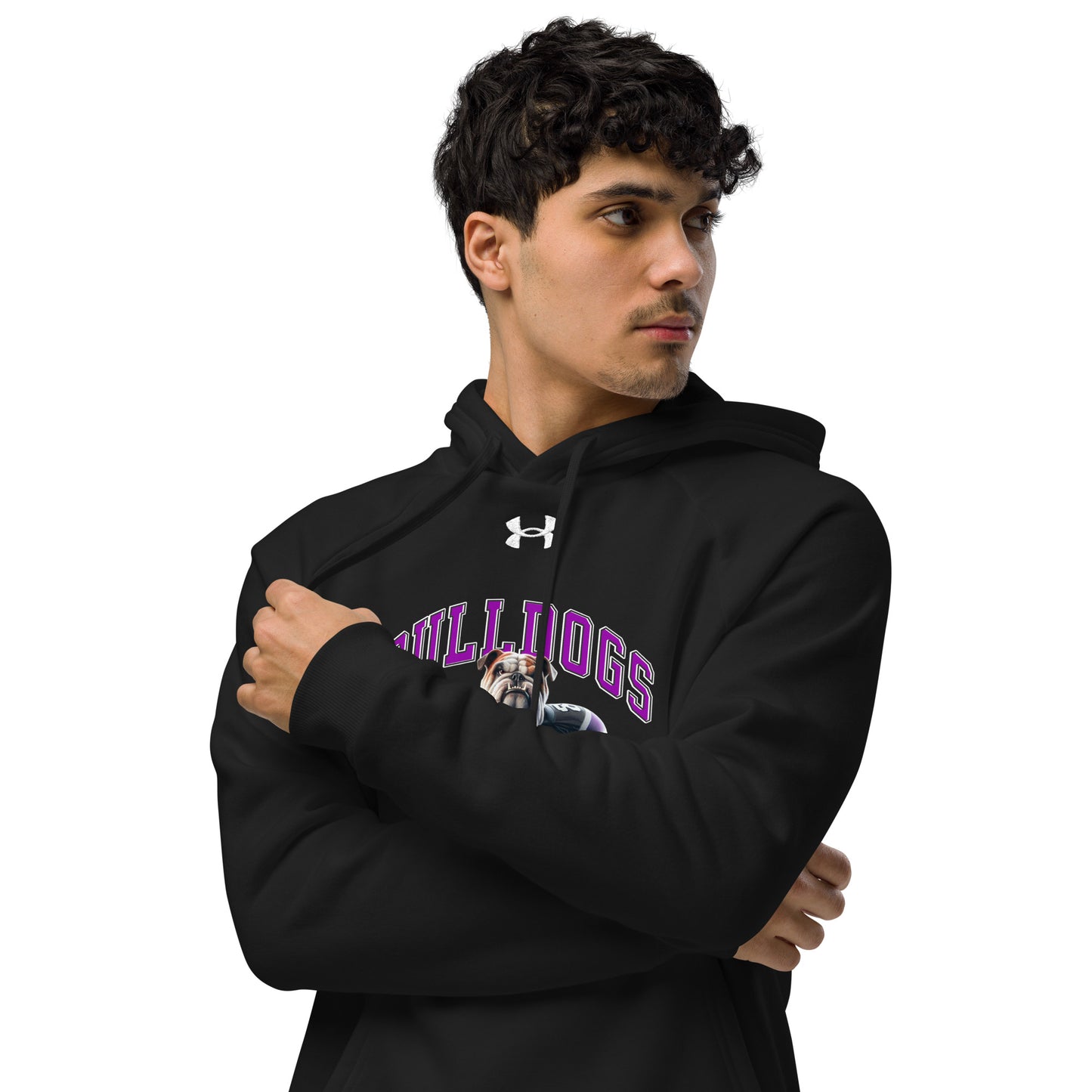 Bulldog Football Under Armour® hoodie