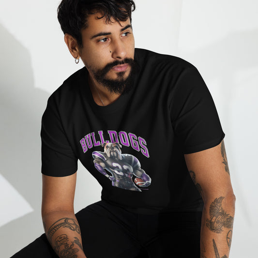 Bulldog Football Tee Men’s premium heavyweight tee
