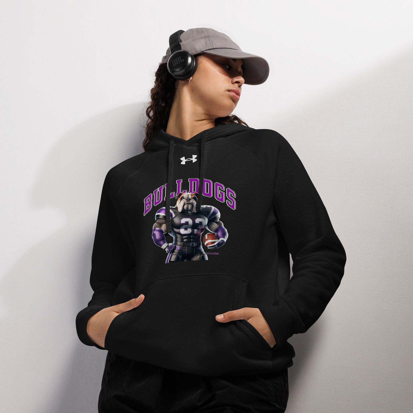 Bulldog Football Under Armour® hoodie